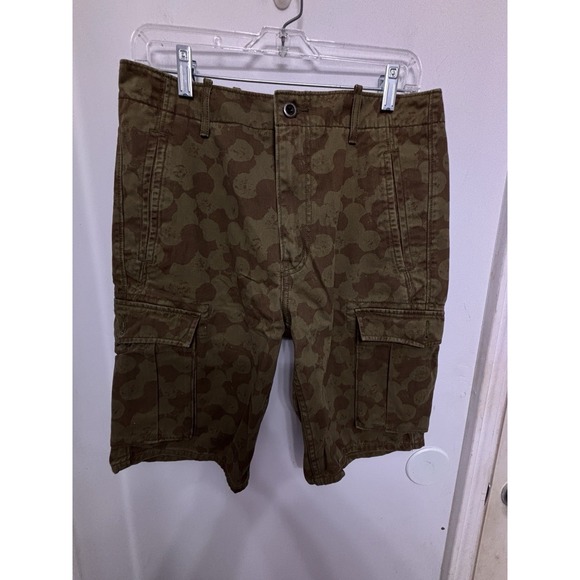 Levi's Other - Levi Strauss Green Camo Cargo Shorts 32x10 Carrier Pockets Hunter Gorpcore Y2K